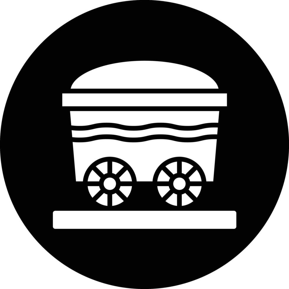 Wheelbarrow Icon Design Illustration vector