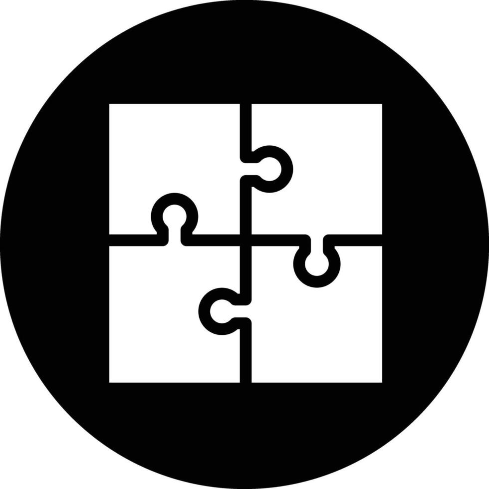 Puzzle Icon Design Illustration vector