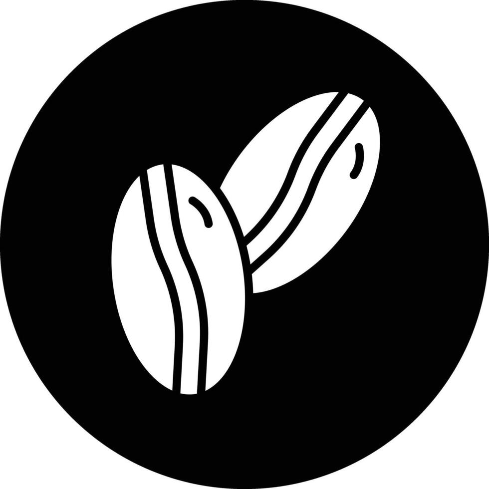 Coffee beans Icon Design Illustration vector