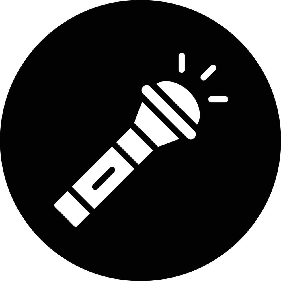 Flashlight Icon Design Illustration vector