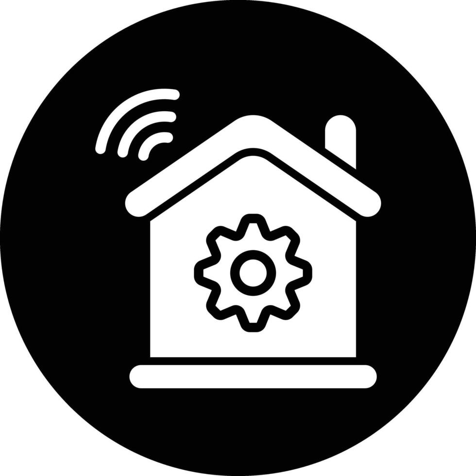Smart Home Icon Design Illustration vector