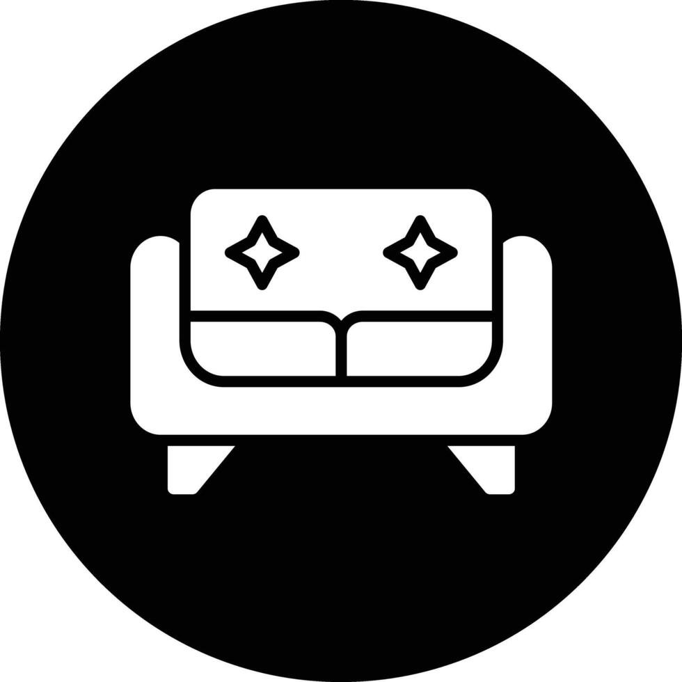 Sofa Icon Design Illustration vector
