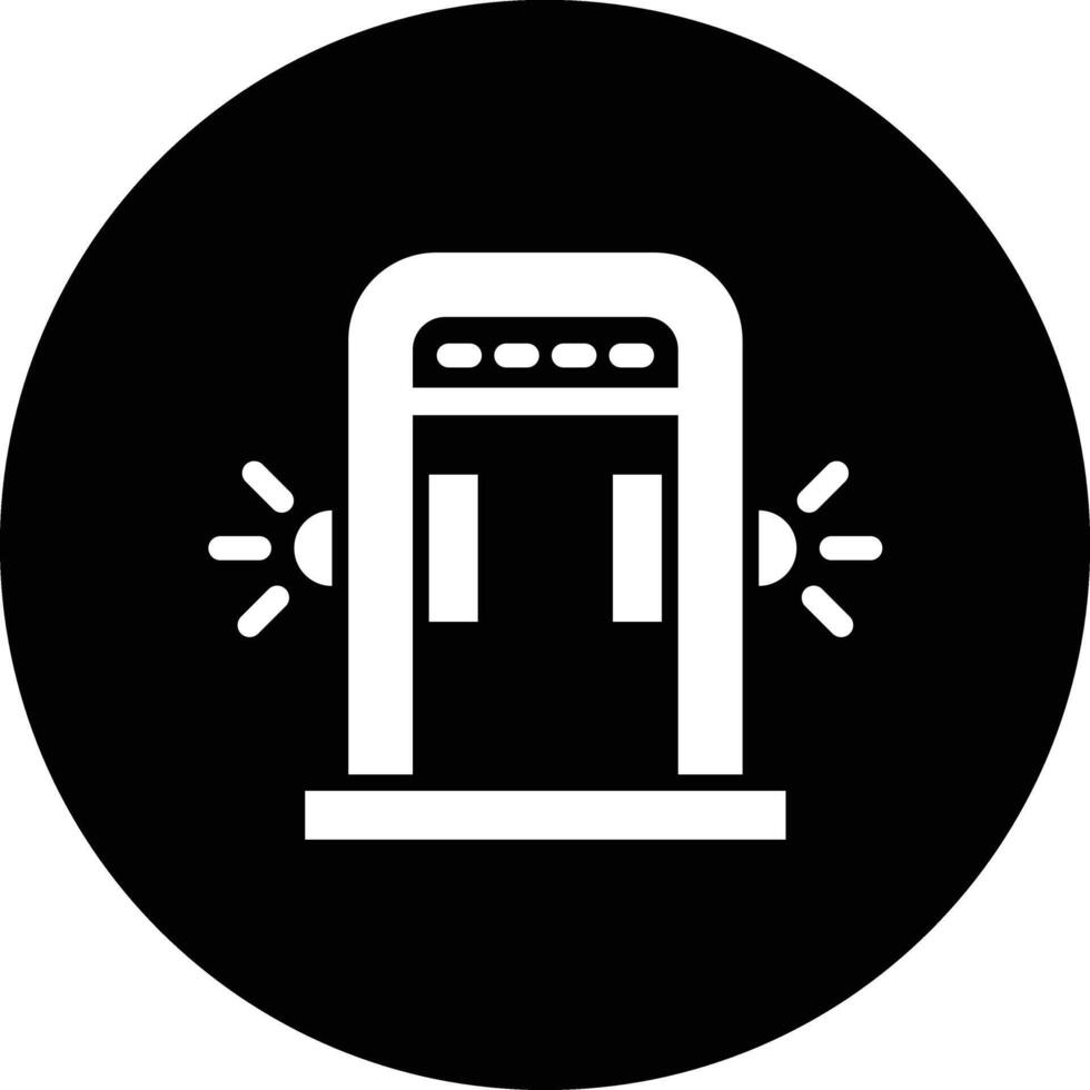 Body Scanner Icon Design Illustration vector