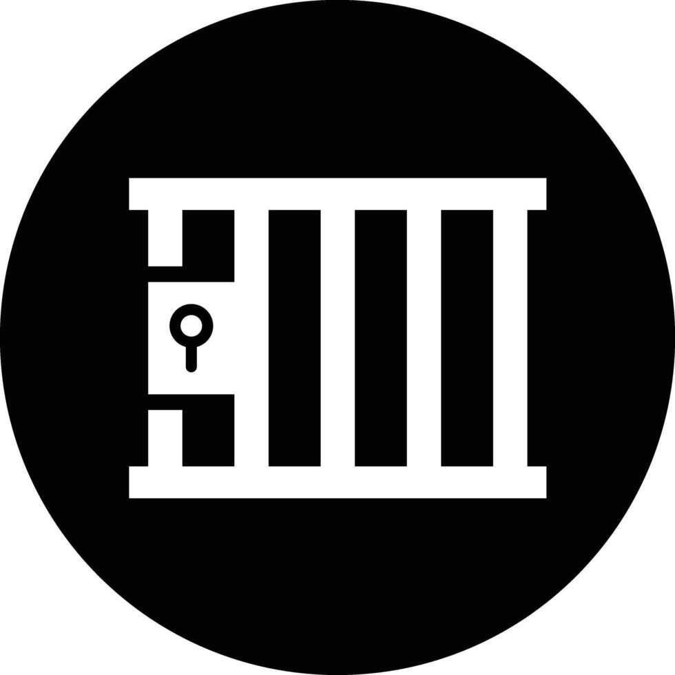 Jail Icon Design Illustration vector