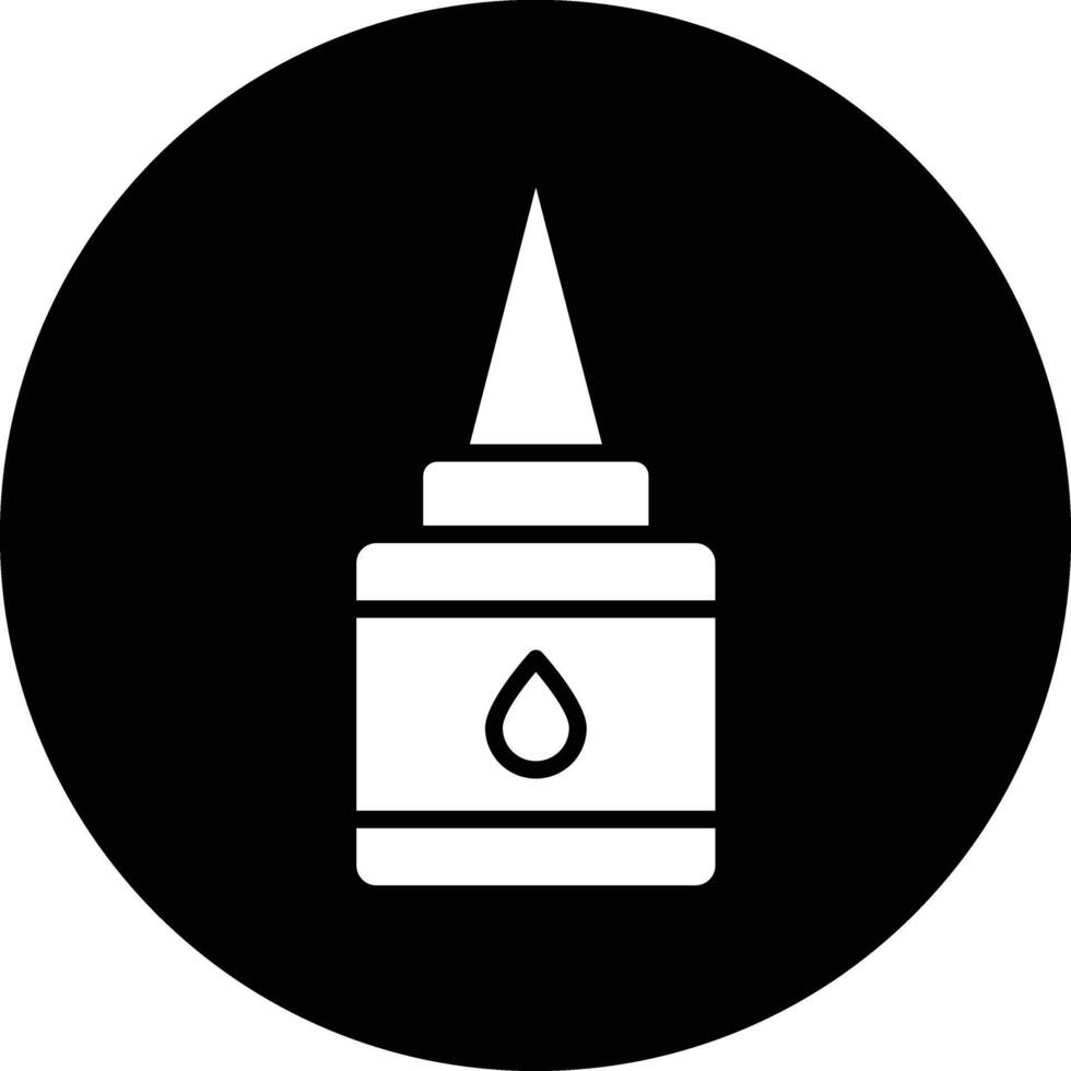 Liquid Glue Icon Design Illustration vector