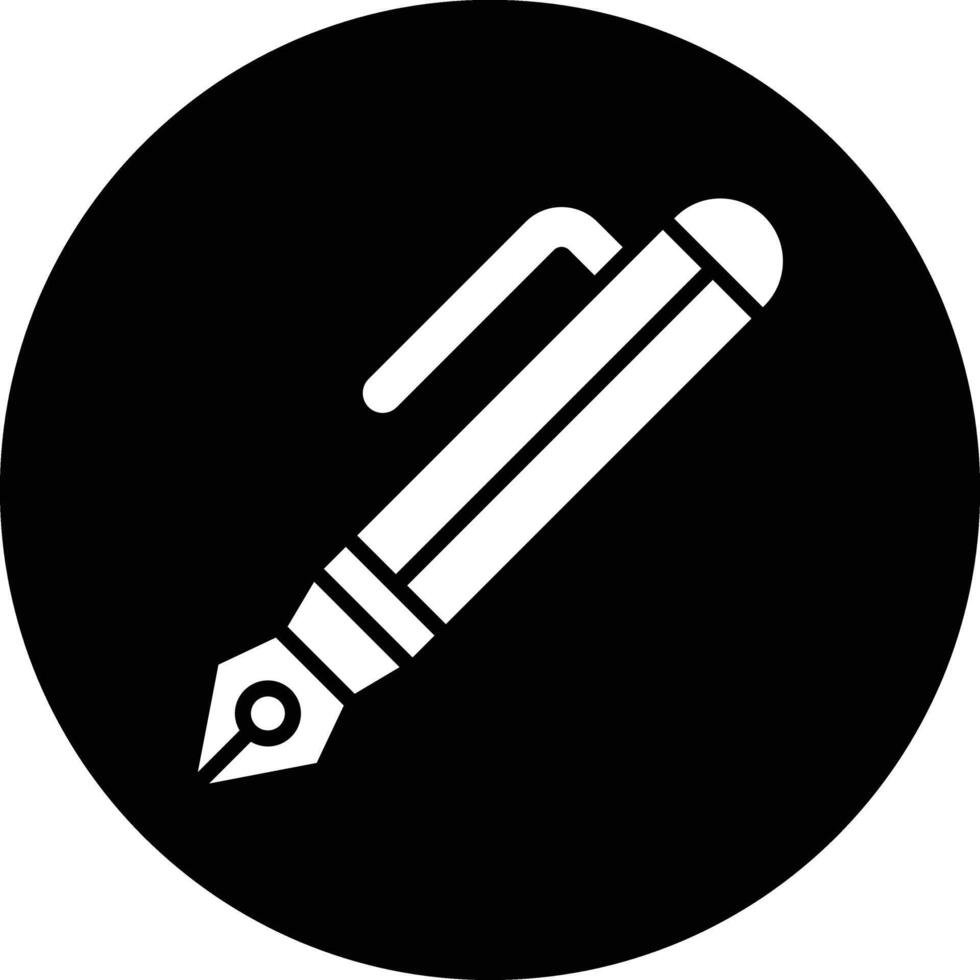 Pen Icon Design Illustration vector