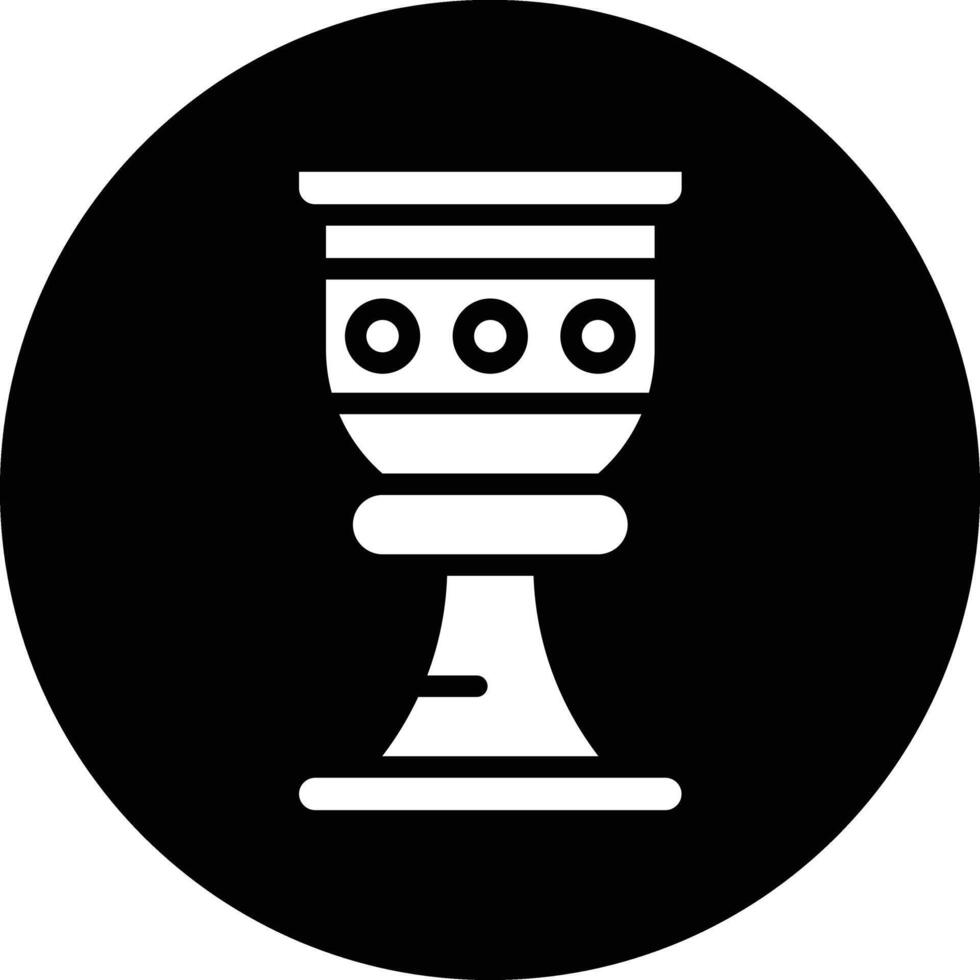 Goblet Icon Design Illustration vector