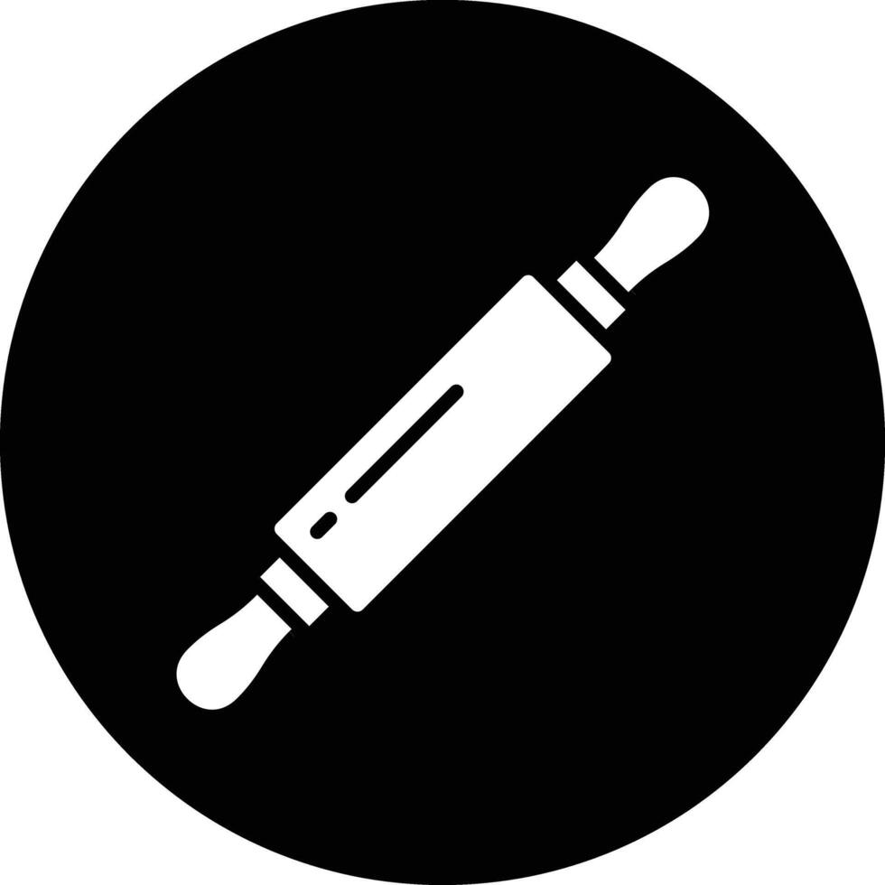 Rolling Pin Icon Design Illustration vector