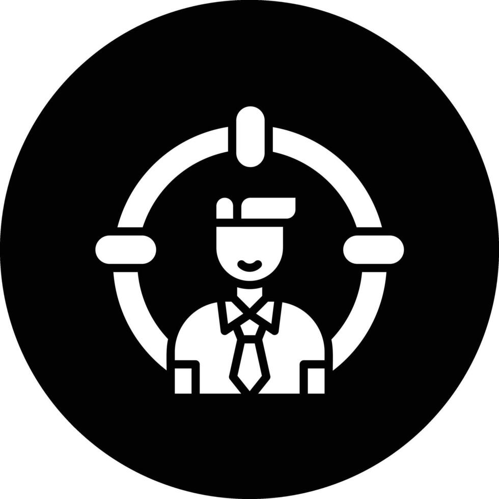 Head Hunting Icon Design Illustration vector