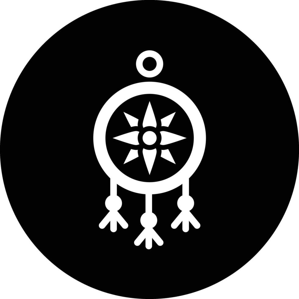 Dreamcatcher Icon Design Illustration vector