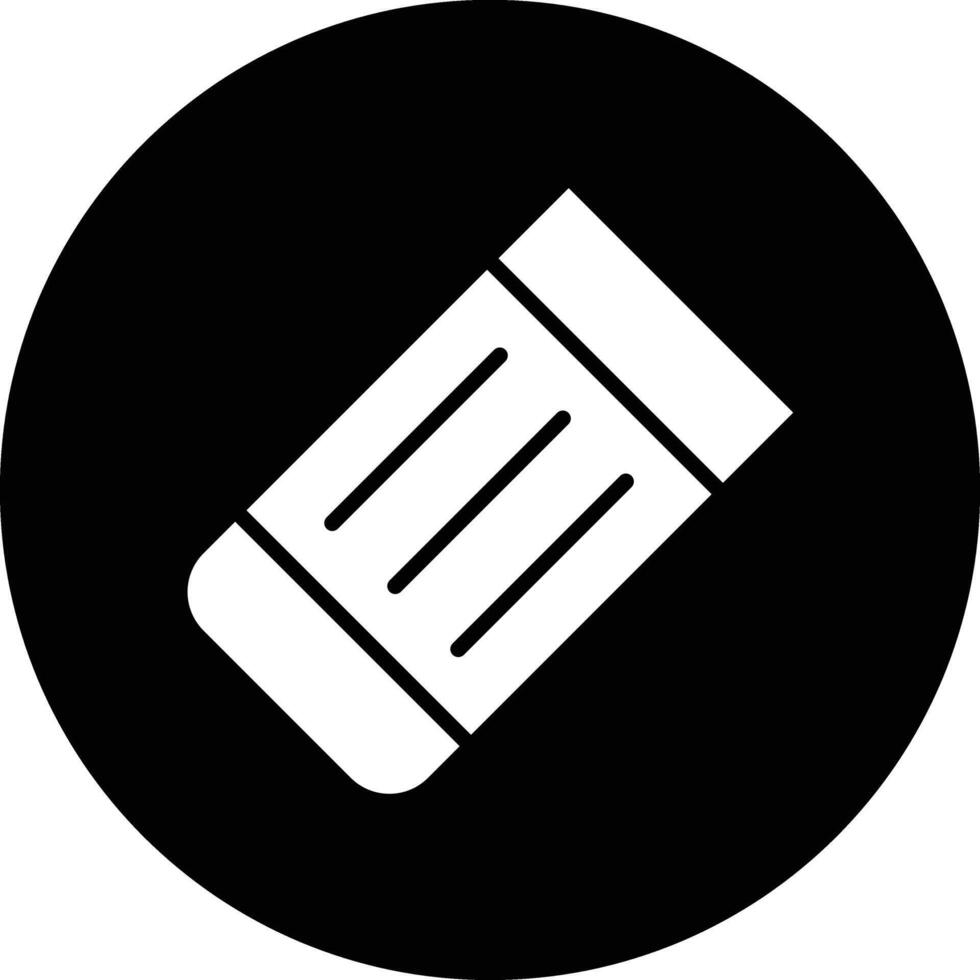 Eraser Icon Design Illustration vector
