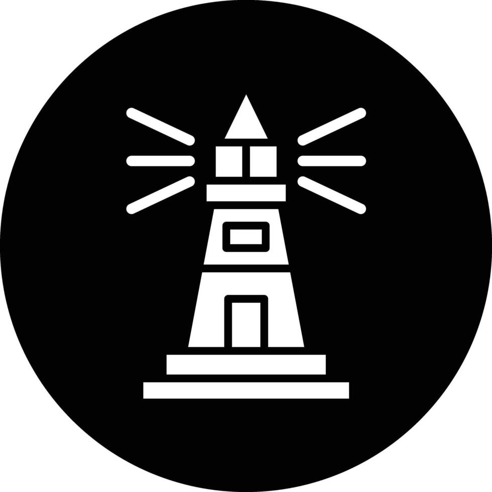 Lighthouse Icon Design Illustration vector