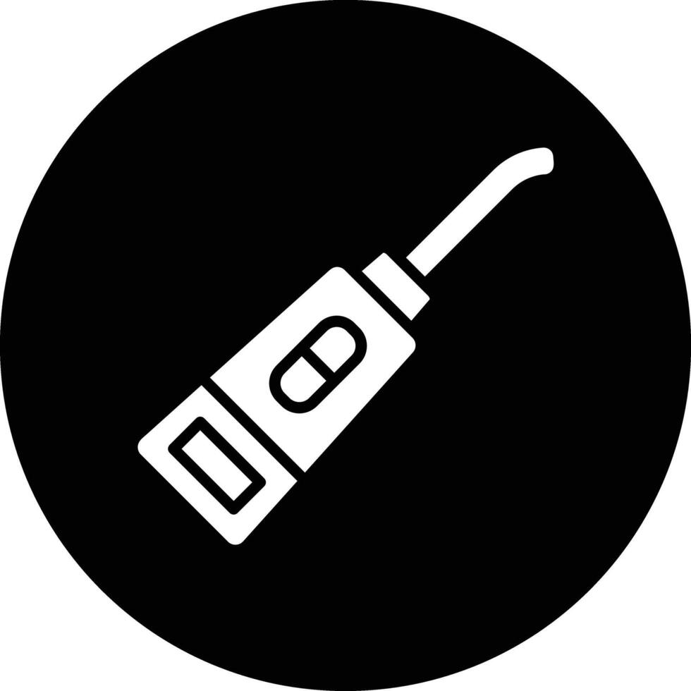 Dental Irrigator Icon Design Illustration vector