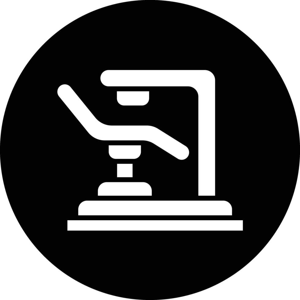 Dentist Chair Icon Design Illustration vector