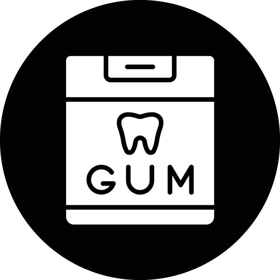 Chewing Gum Icon Design Illustration vector