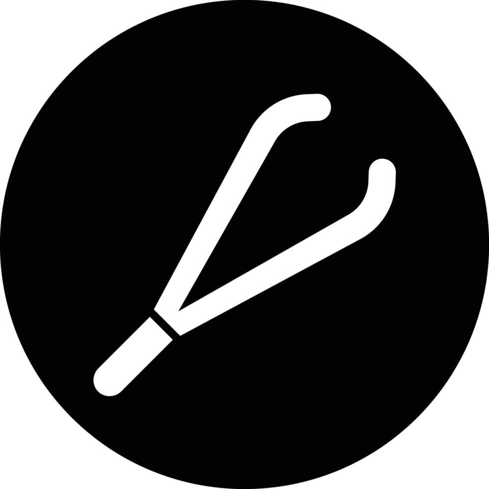 Tweezers Icon Design Illustration vector
