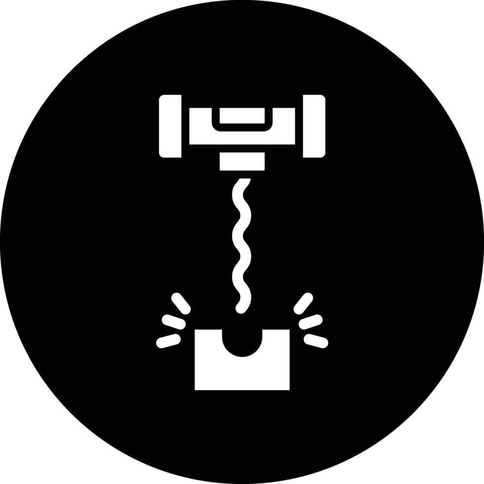 Corkscrew Icon Design Illustration vector