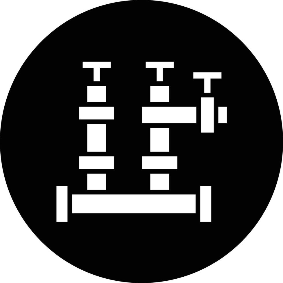 Pipe Icon Design Illustration vector