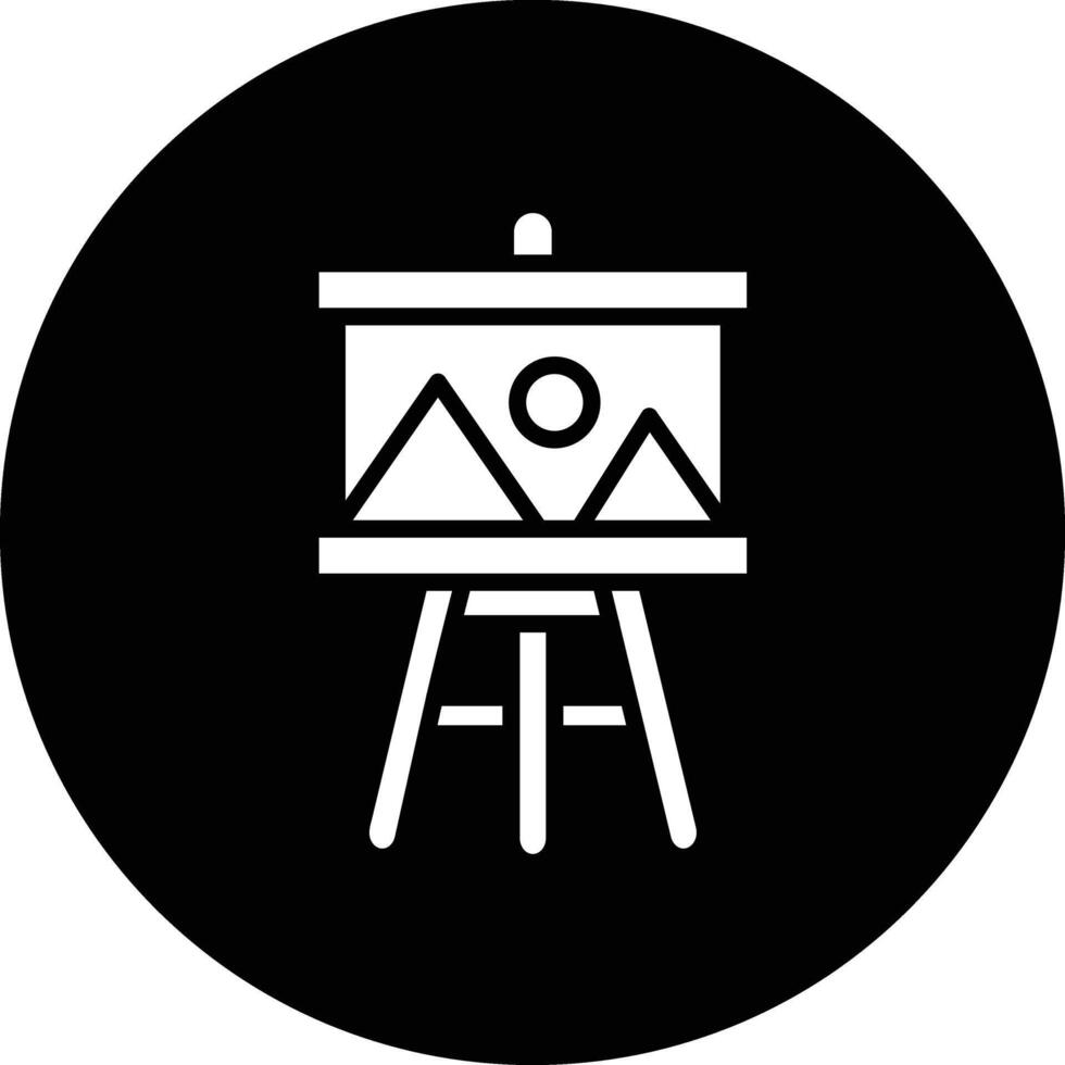 Art Gallery Icon Design Illustration vector