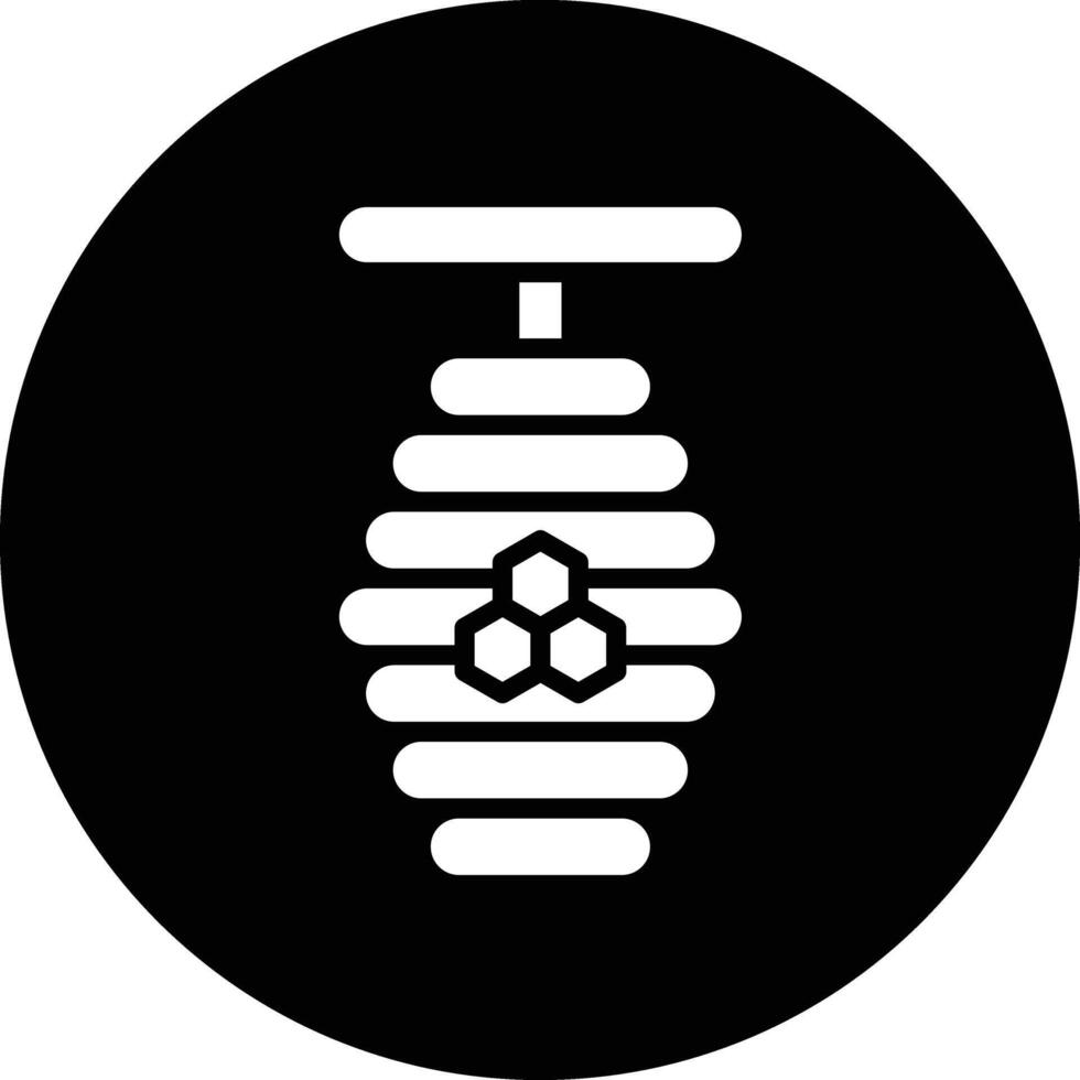 Honey Bee Icon Design Illustration vector