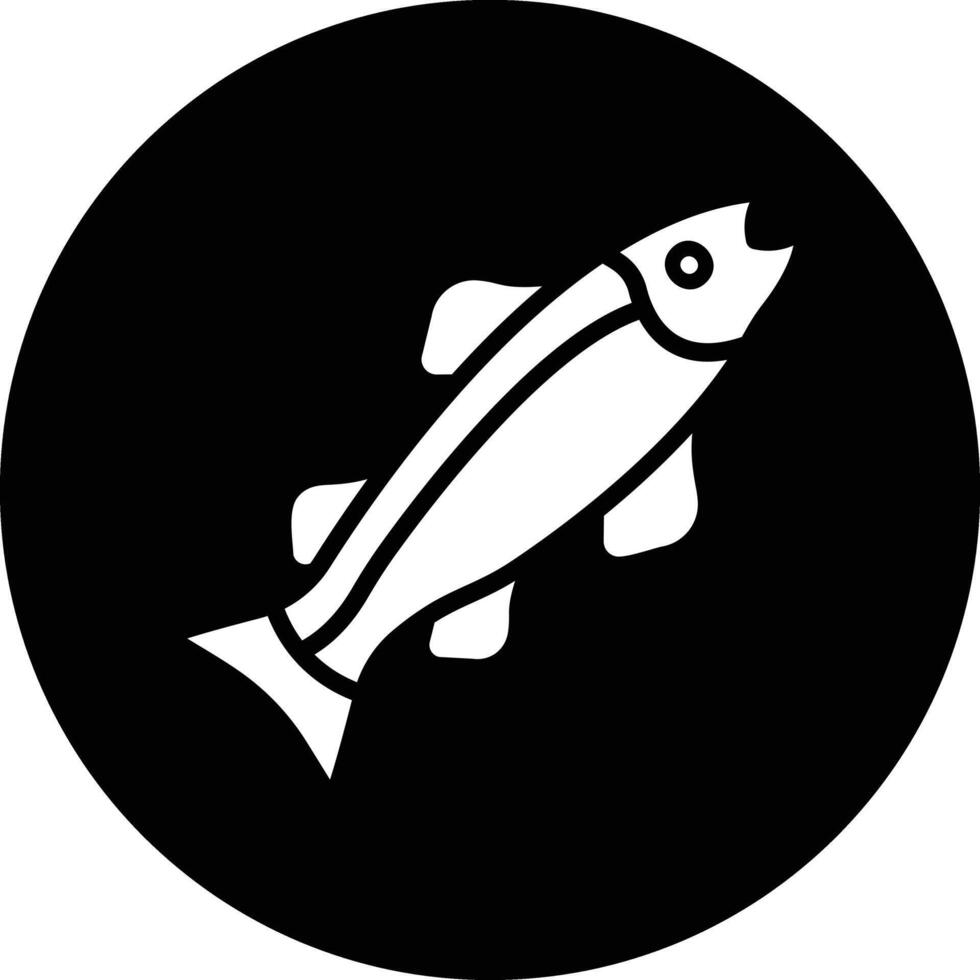 Salmon Icon Design Illustration vector