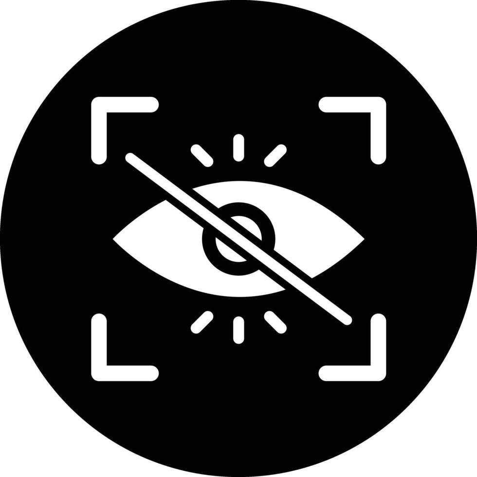Red eye Icon Design Illustration vector