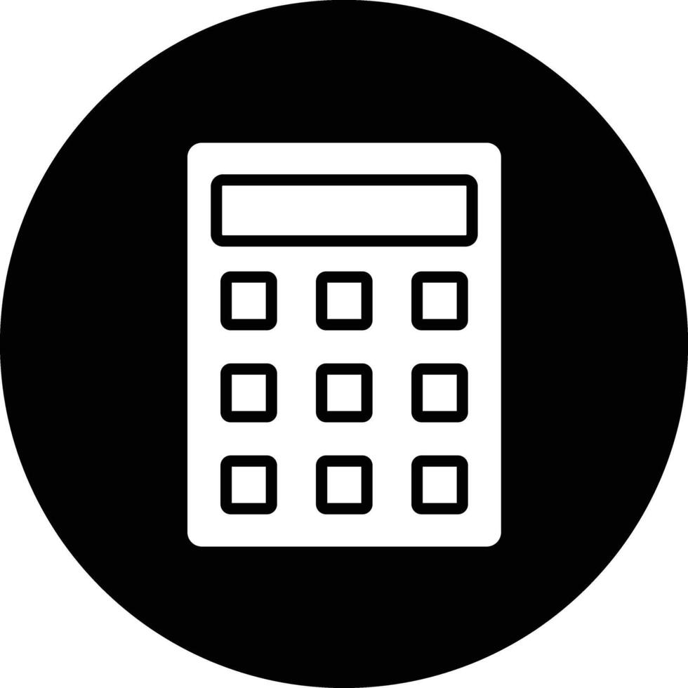 Calculator Icon Design Illustration vector