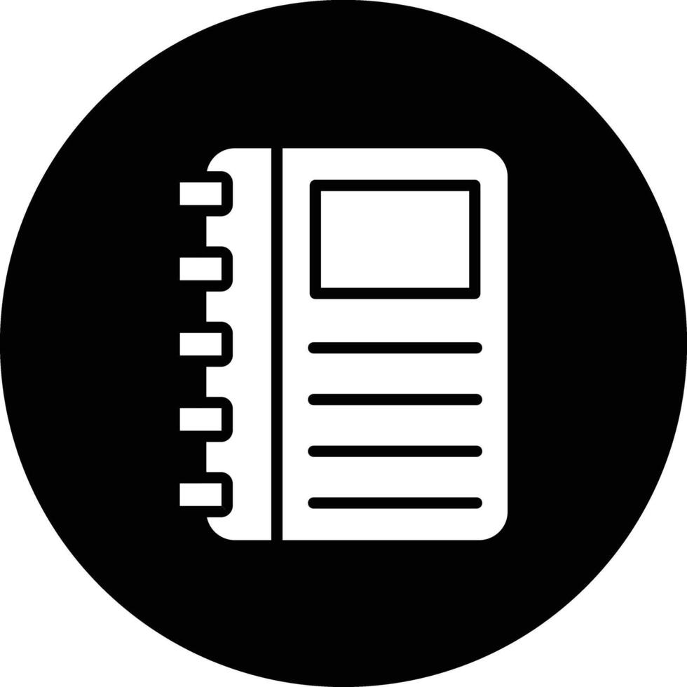 Planner Icon Design Illustration vector