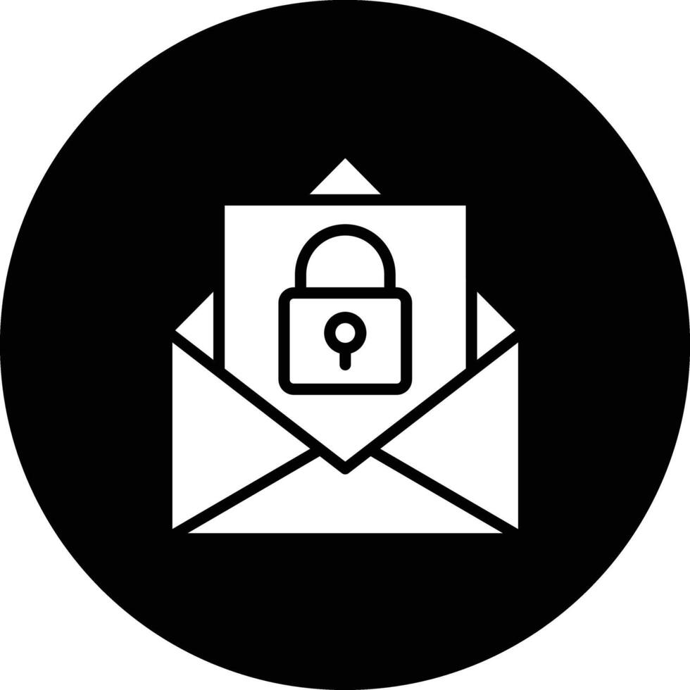 Encrypted Icon Design Illustration vector