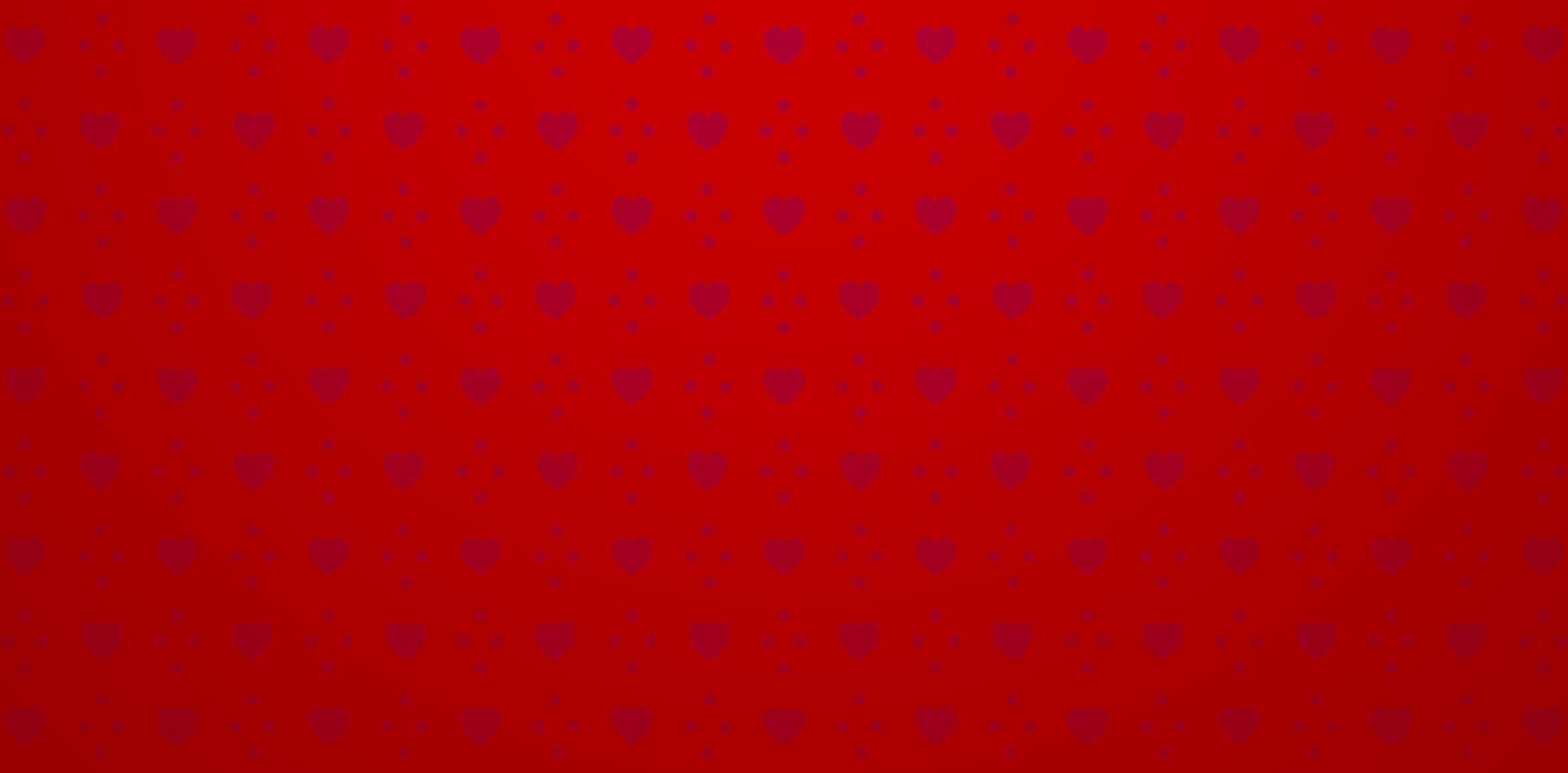 Heart shape polka dots patterns dark red backgrounds for material wallpaper, Valentine's day greeting cards, webs pages, surface textures, books covers, fabrics printing papers, wrapping papers gifts vector