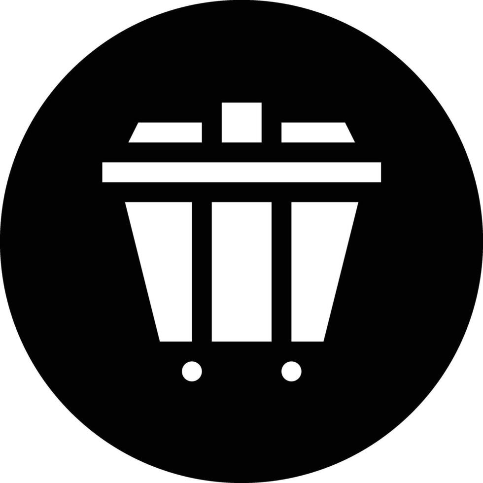 Dumpster Icon Design Illustration vector