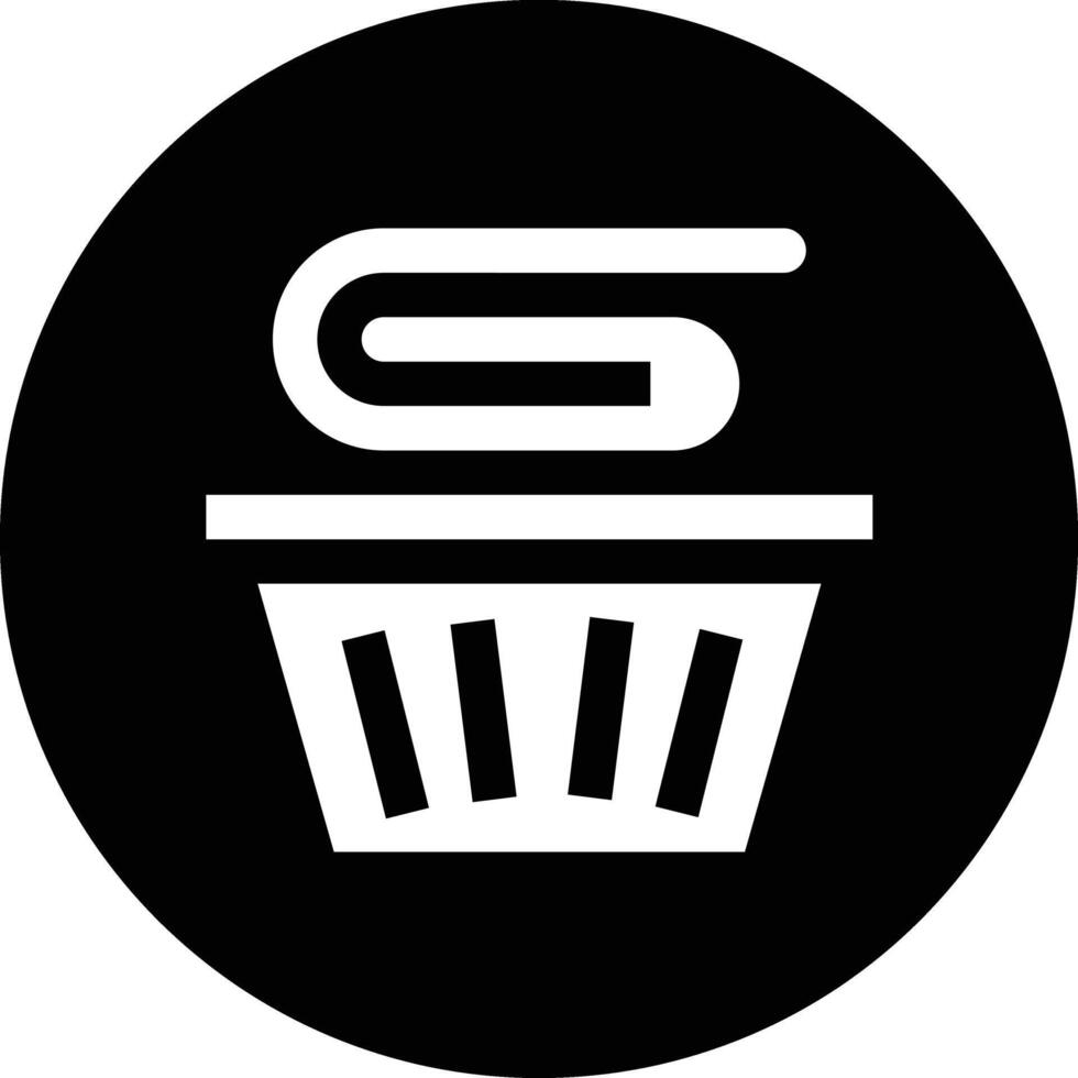 Bucket Icon Design Illustration vector