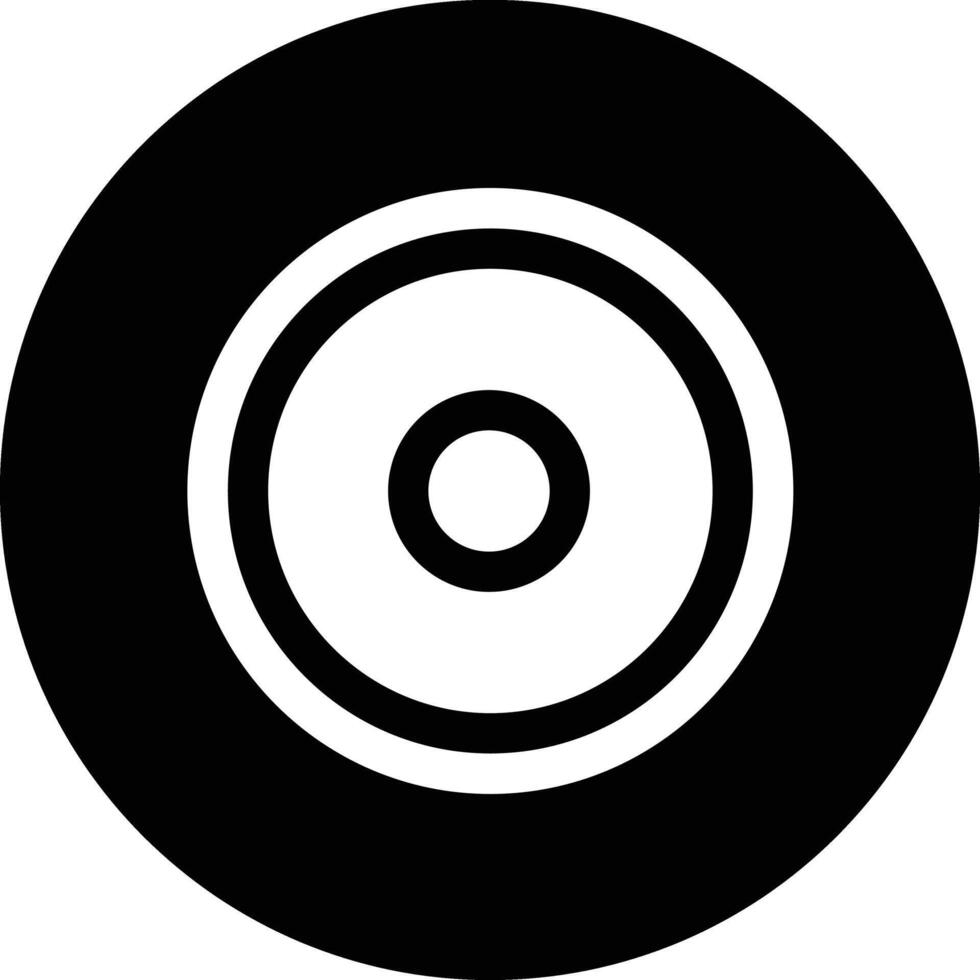 Plate Icon Design Illustration vector