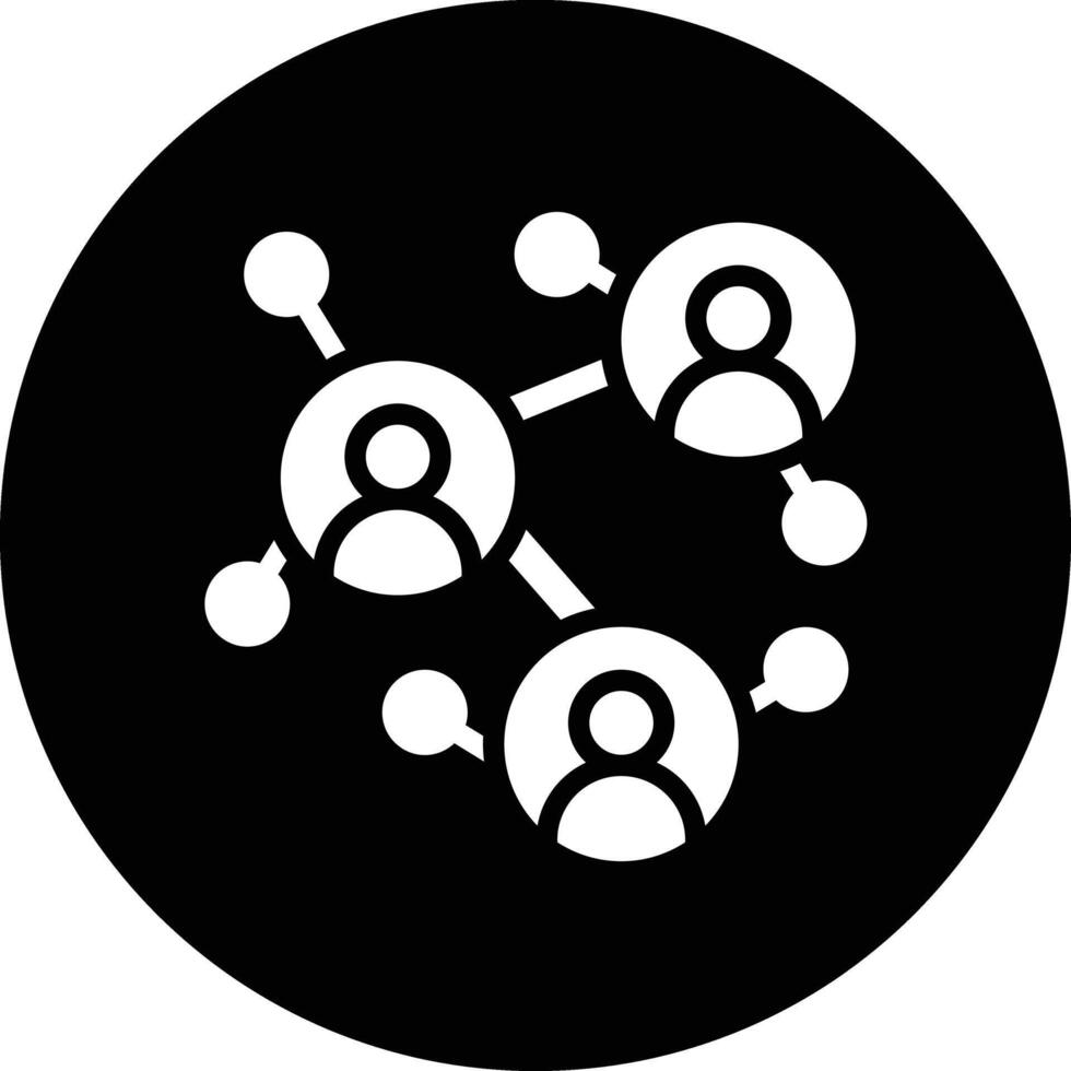 Business Network Icon Design Illustration vector