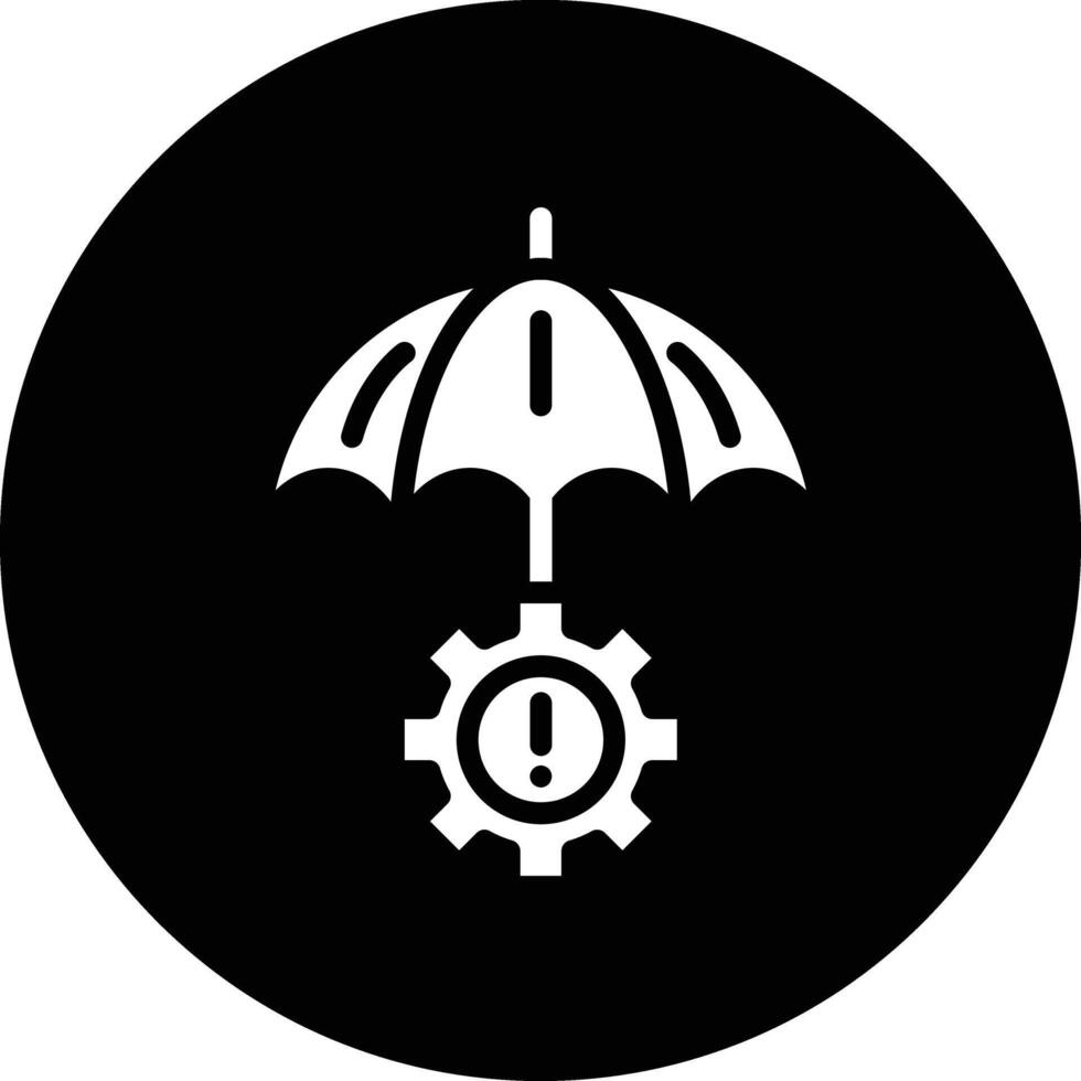 Risk Management Icon Design Illustration vector