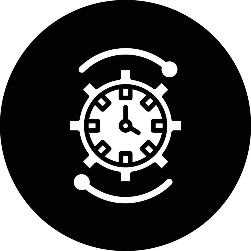 Time Management Icon Design Illustration vector