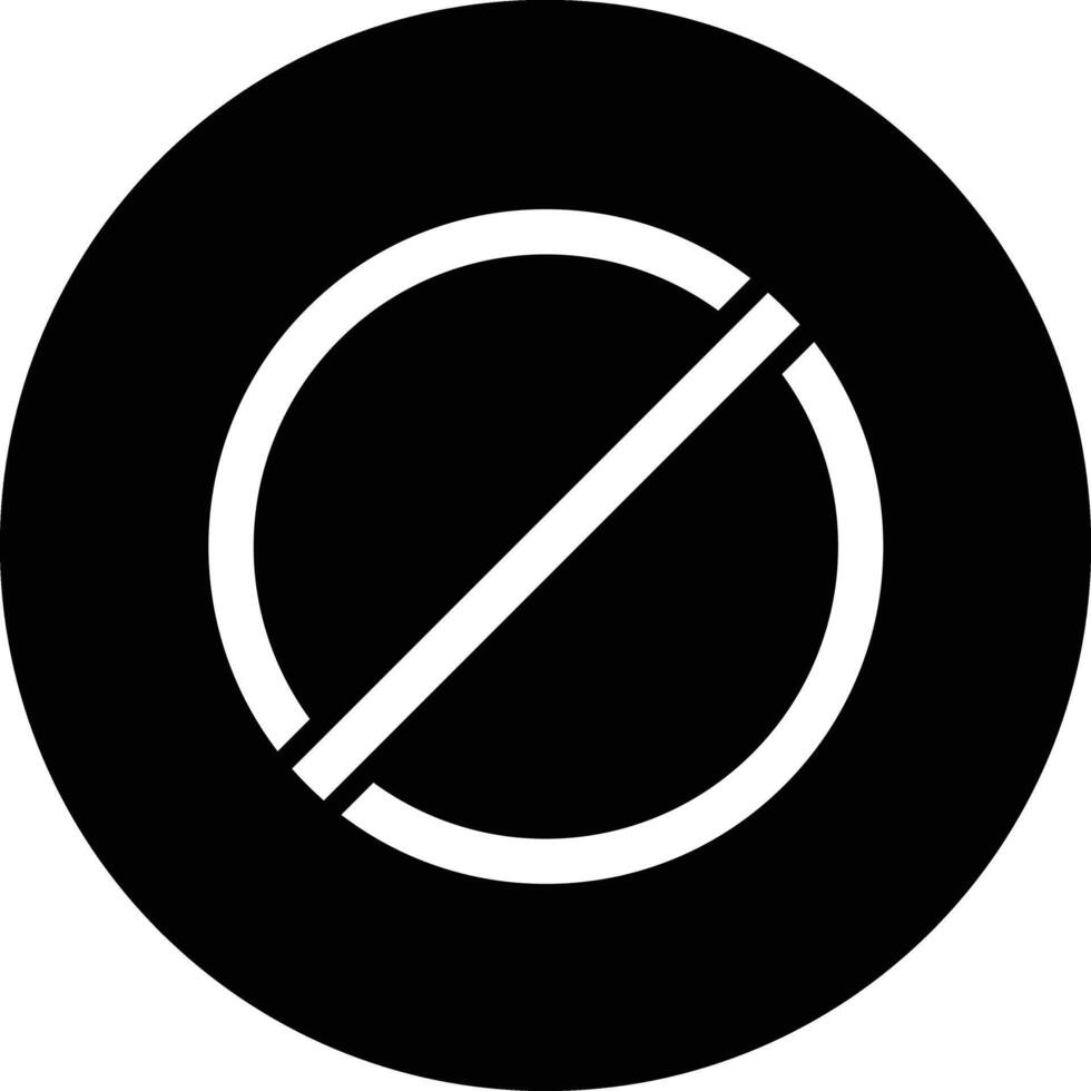 Do not disturb Icon Design Illustration vector