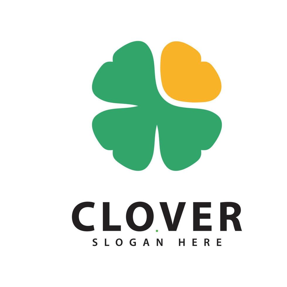 Clover Leaf Logo Template Design vector