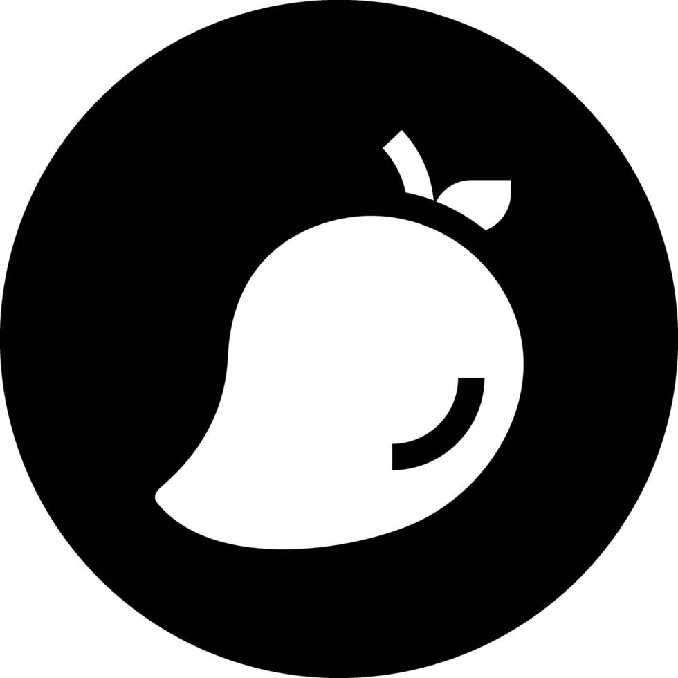 Mango Icon Design Illustration vector