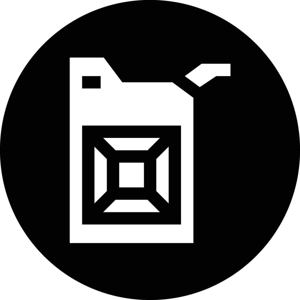 Kerosene Can Icon Design Illustration vector
