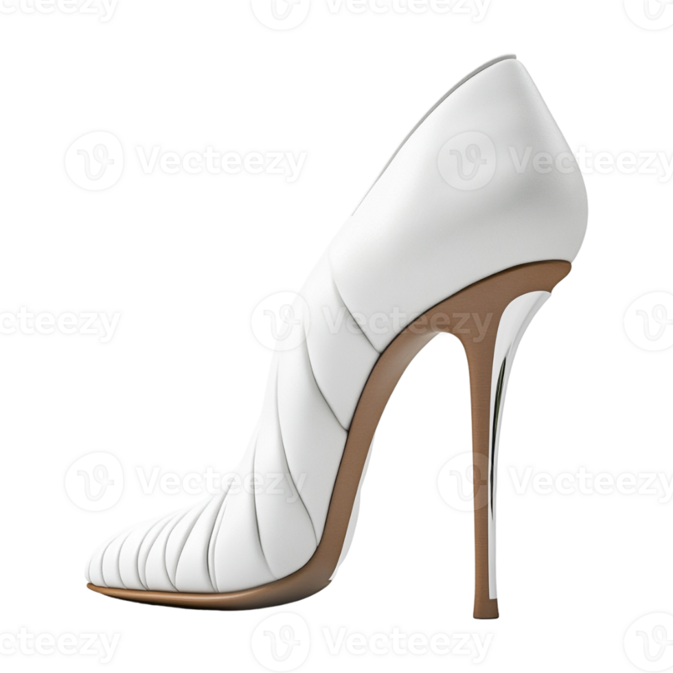 Girls High Heel Sandal on Transparent Background png