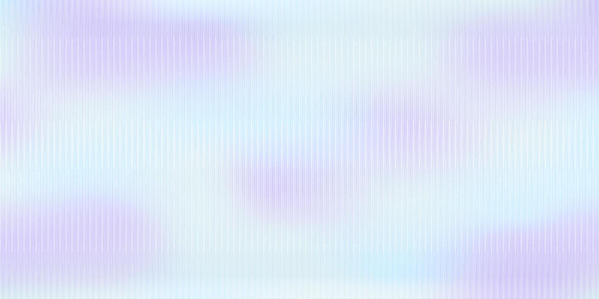 Ribbed Glass empty background. Blurred effect violet blue banner with copy space. Refraction texture acrylic bath separation wall. Vertical line stripes pastel polycarbonate panel vector