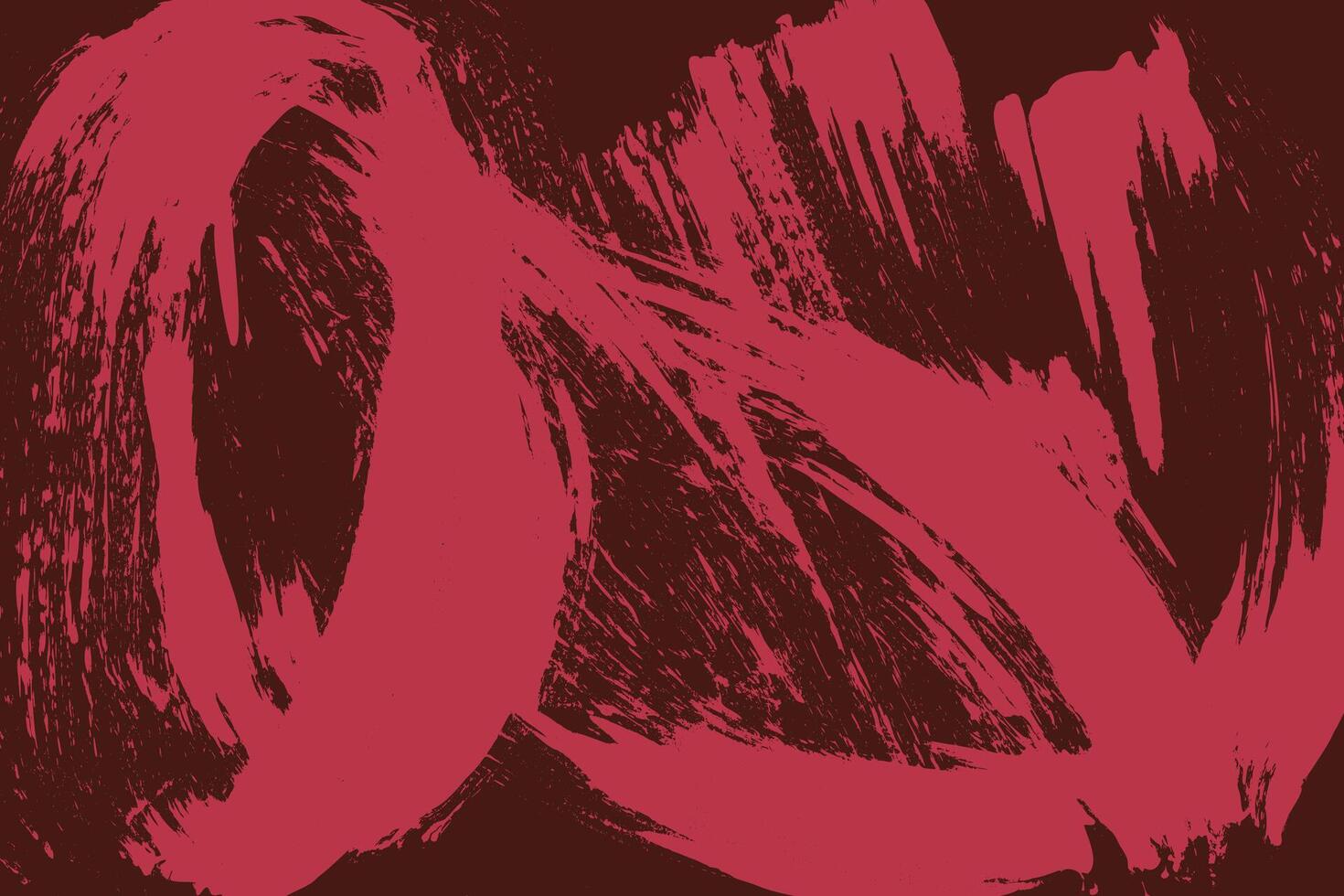 Hand-painted retro grunge texture with bold, vibrant brush strokes. Distressed background for creative artwork. vector
