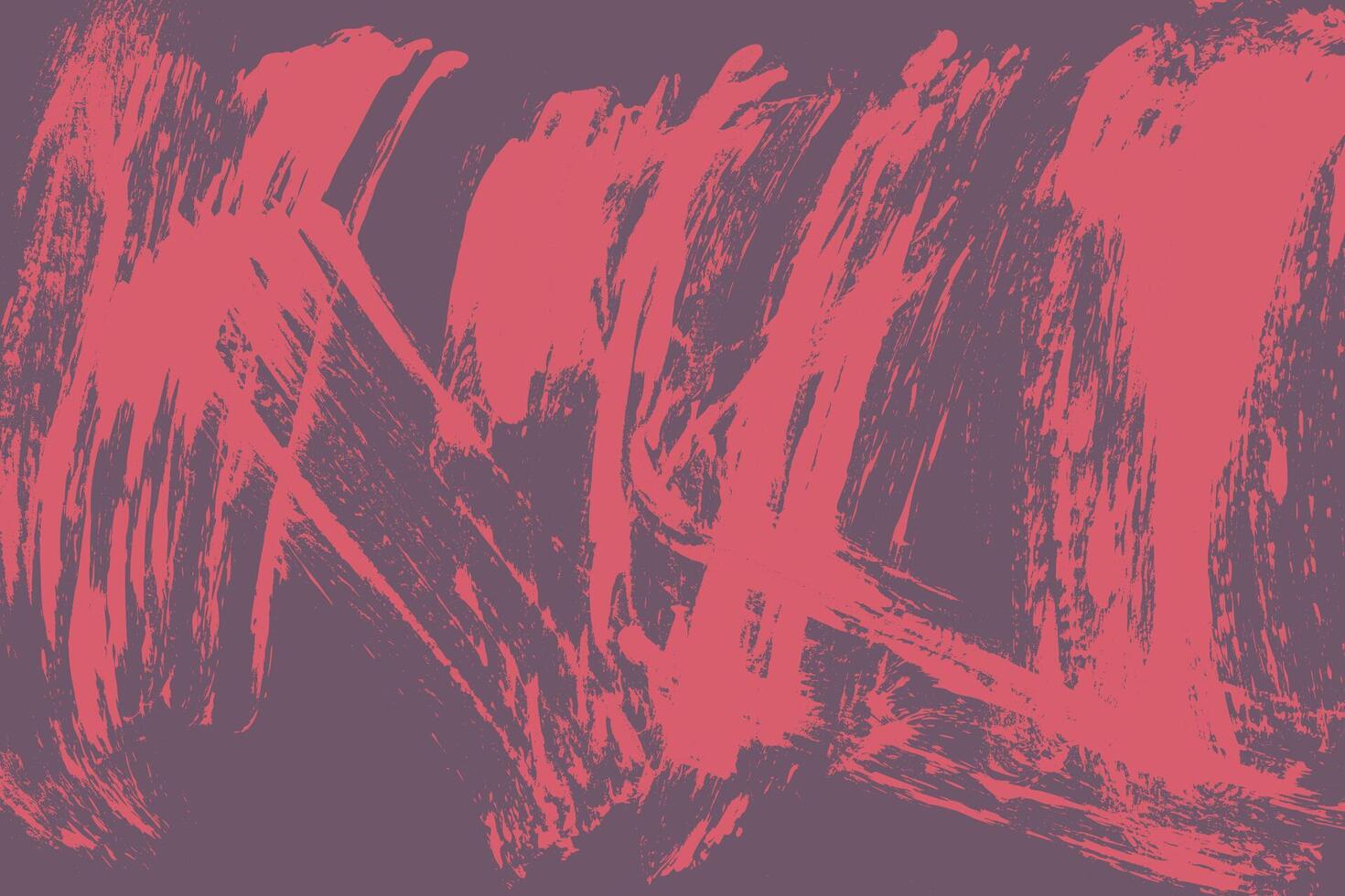 Distressed hand-painted grunge texture with retro brush strokes. Vibrant scratch background for abstract art. vector