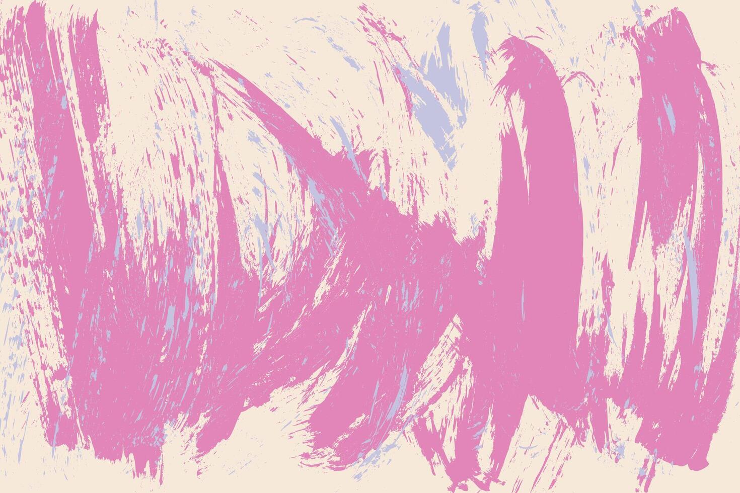 Distressed retro background with hand-painted brush strokes. Vibrant grunge texture for abstract designs. vector