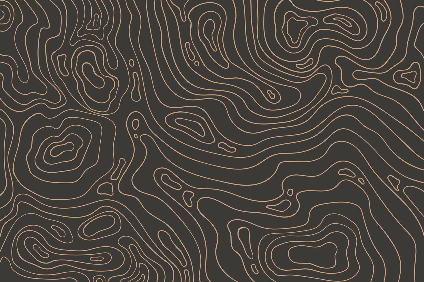 Topographic map with top view vector