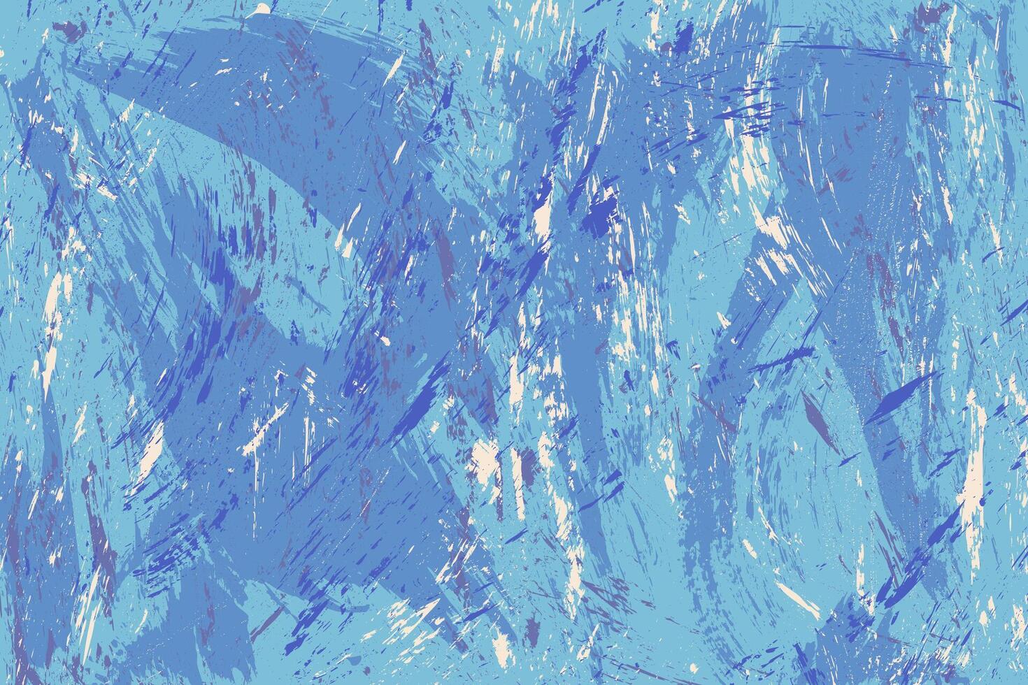 Retro hand-painted grunge texture with brush strokes. Colorful scratch background for abstract art. vector