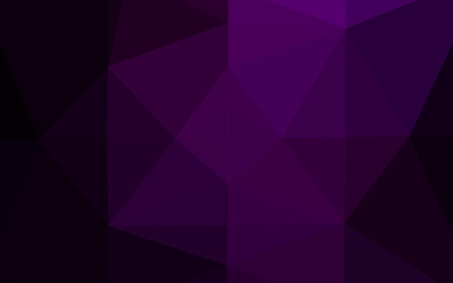 Dark Purple polygon abstract layout. vector