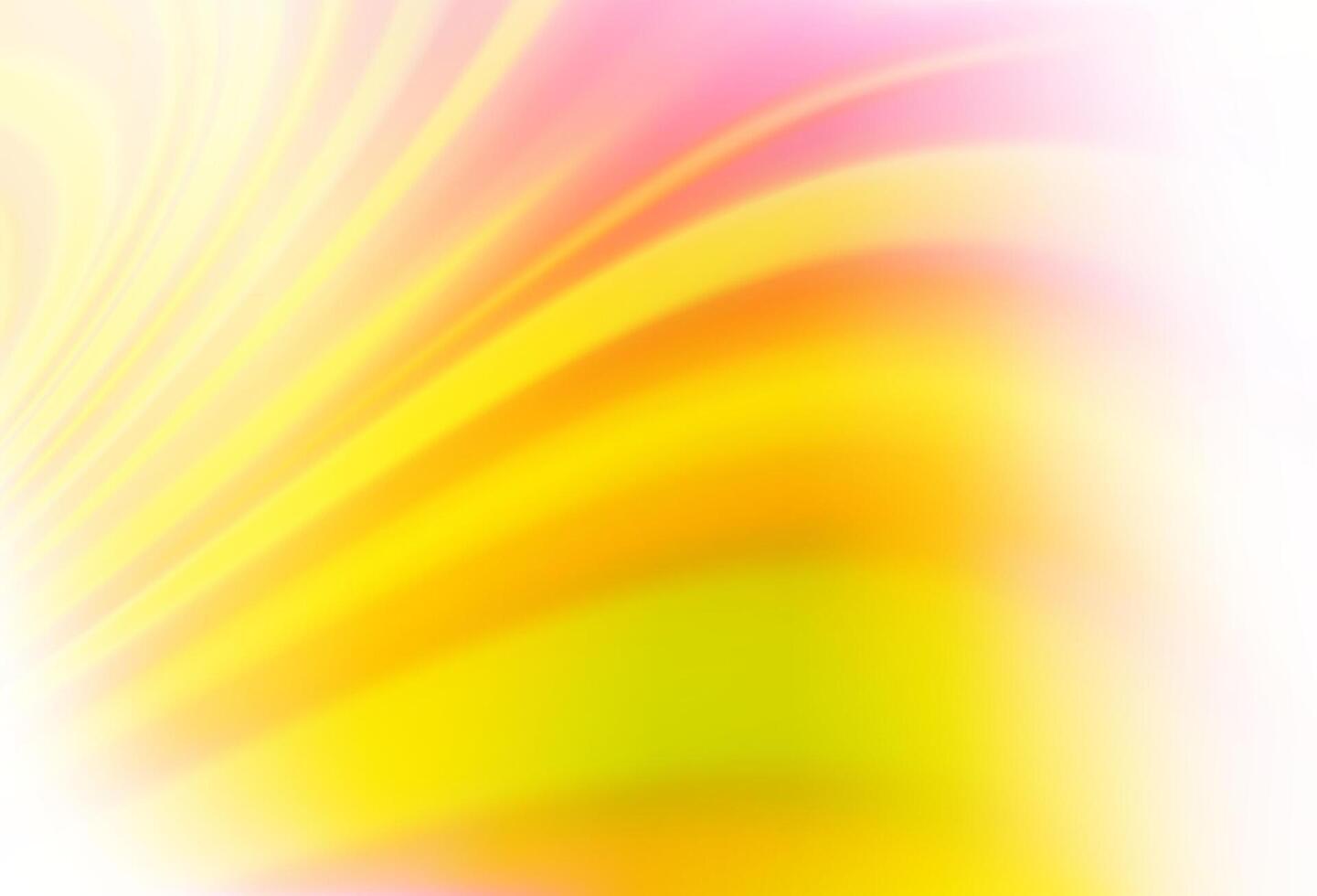 Light Pink, Yellow background with curved circles. vector