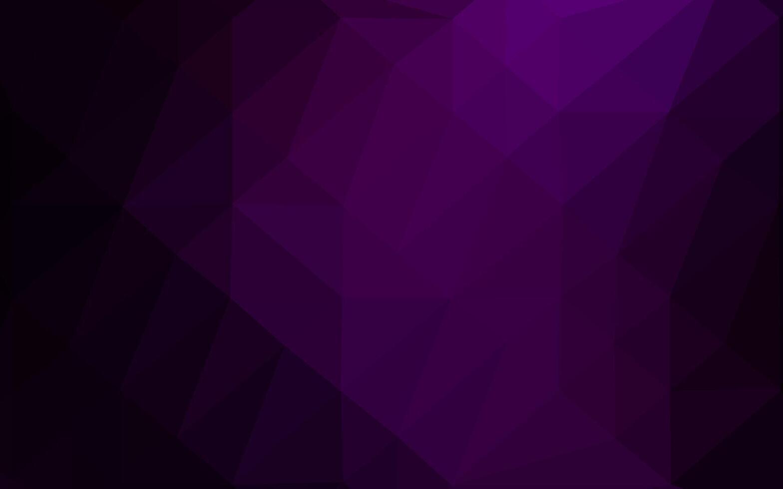 Dark Purple polygonal background. vector